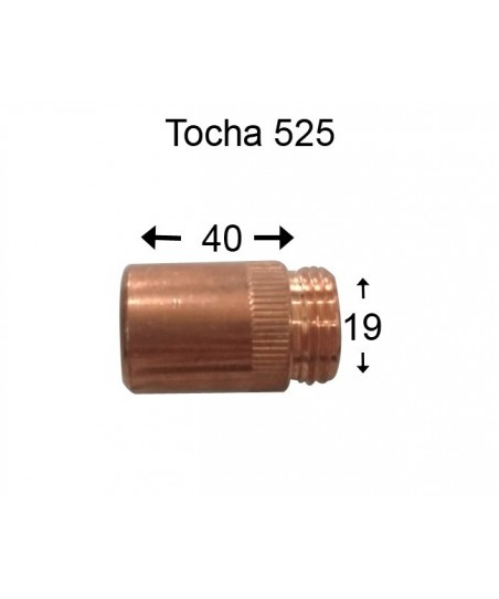 Bocal 40mm x 19mm (525)
